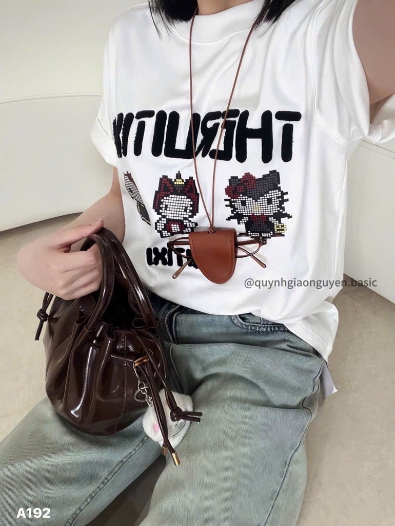 ÁO PHÔNG THERUITIXI HELLO KITTY CHO NỮ SẴN