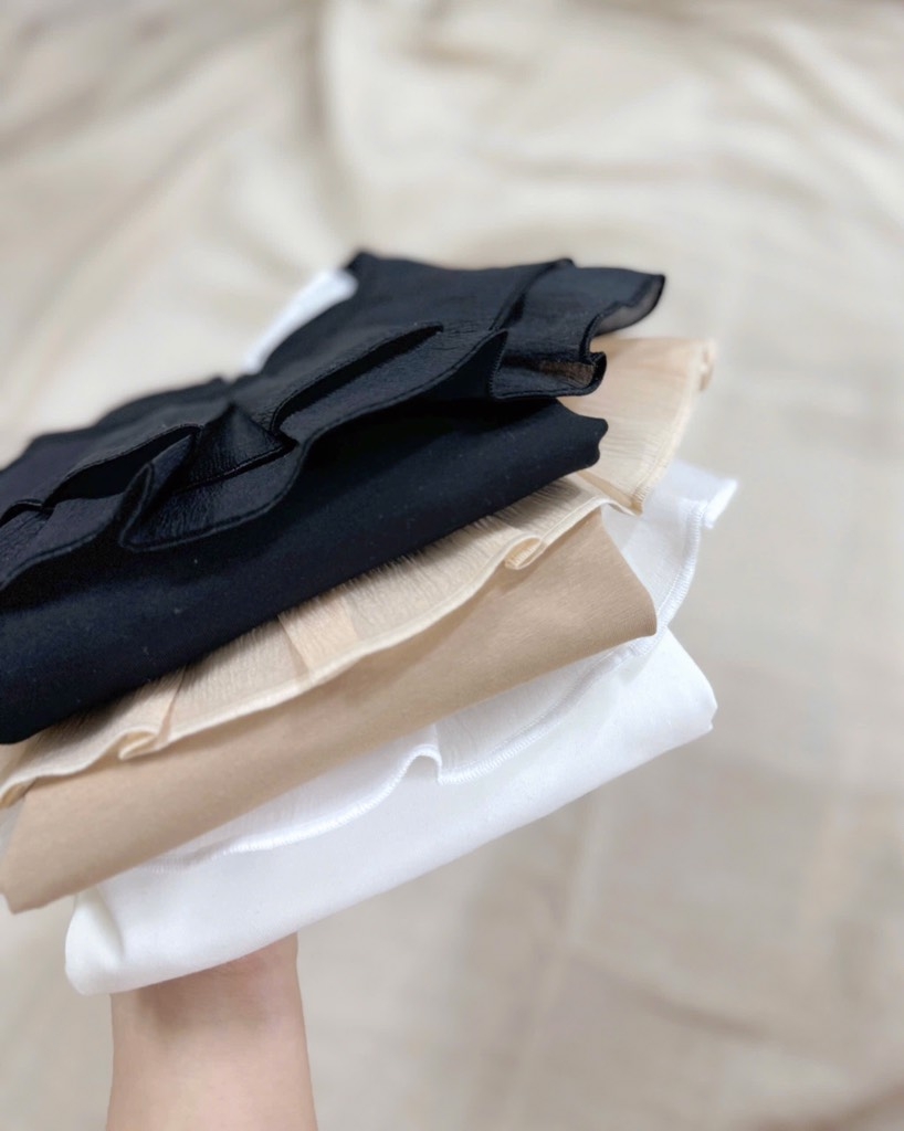 SET 3 ÁO THU ĐÔNG DÀI TAY VIỀN REN TƠ BÉ GÁI SẴN