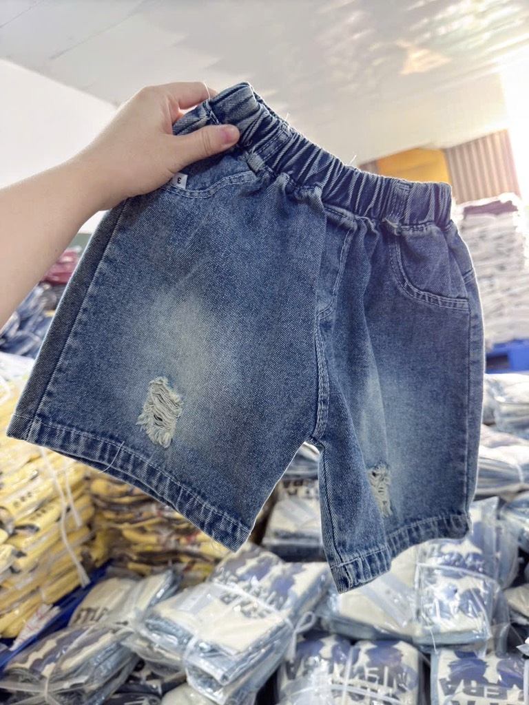 SET ÁO PHÔNG QUẦN BÒ TARTA BÉ TRAI SẴN(XẢ 75k)