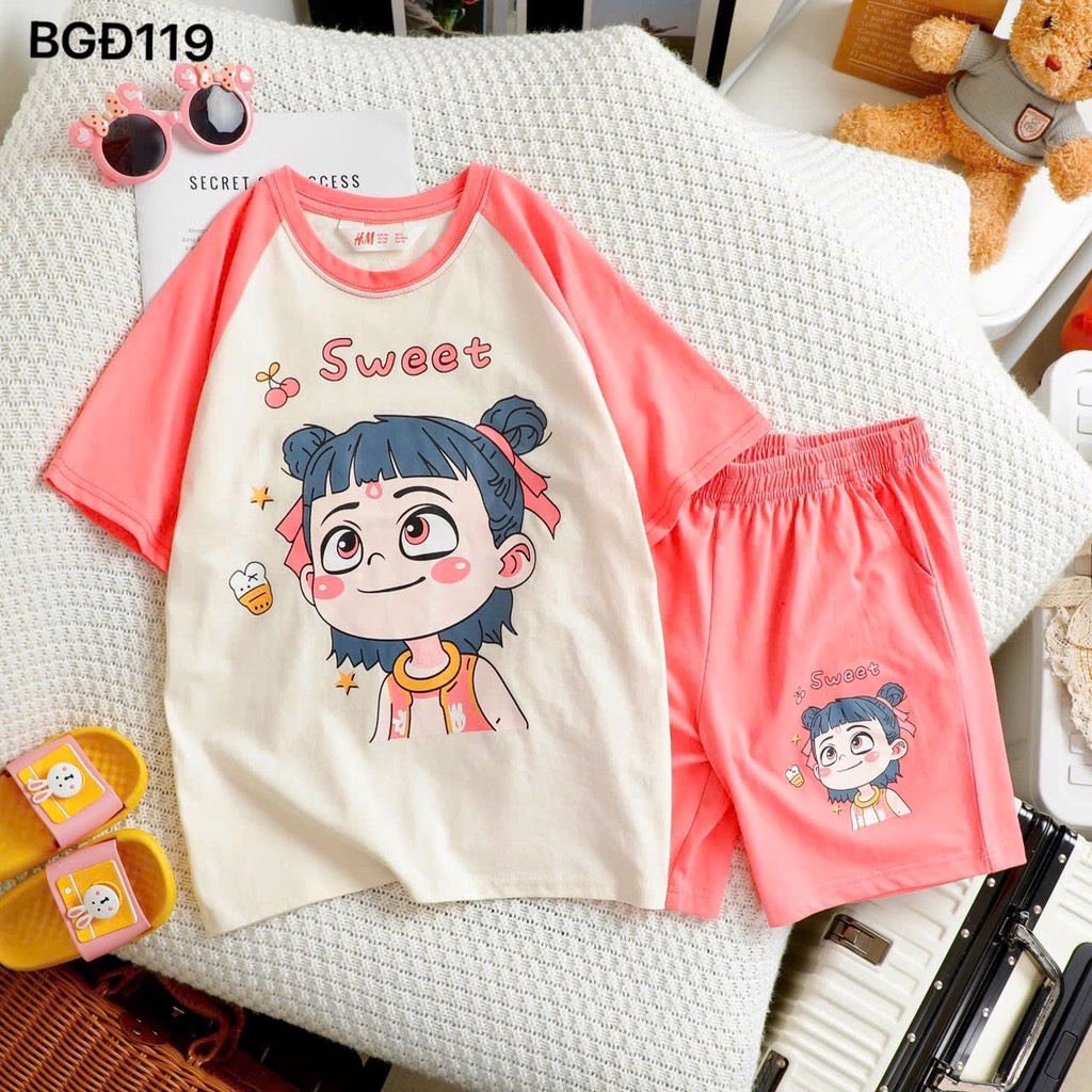 BỘ BÉ GÁI SIZE ĐẠI XUẤT SIÊU MỀM MÁT