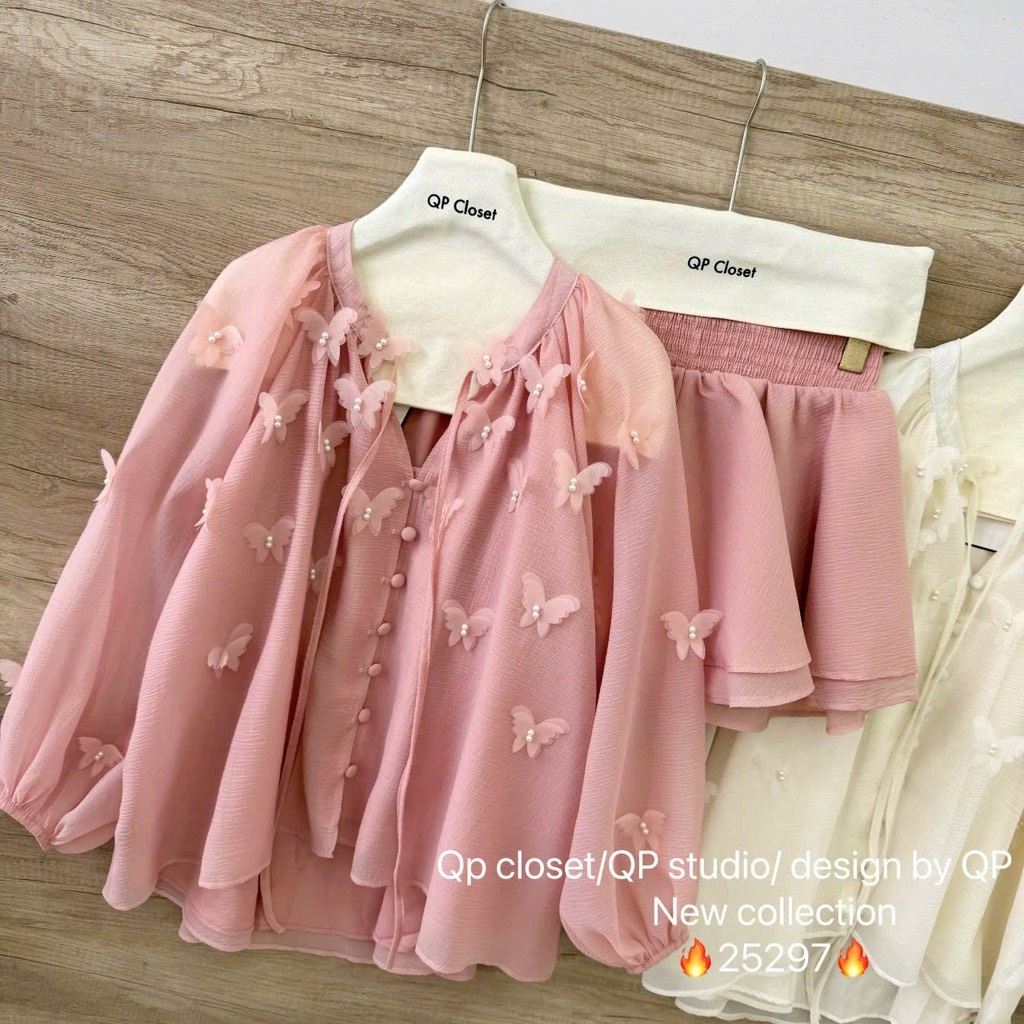 SET TƠ 2 LỚP CÚC BỌC NỮ