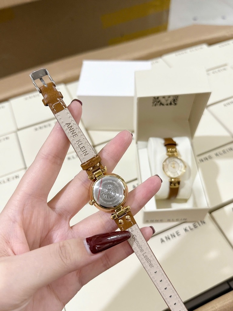 PHỤ KIỆN - ĐỒNG HỒ ANNE MẶT TRÒN NỮ
