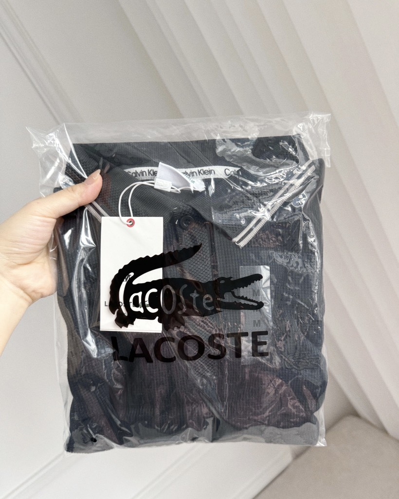ÁO POLO LASCOT CỘC TAY NAM (Xả 40K)