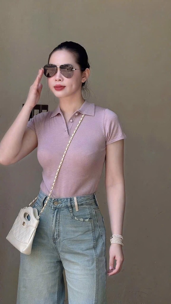 QUẦN JEANS NỮ RÁCH GẤU PHỐI ĐỈA ỐNG SUÔNG SẴN