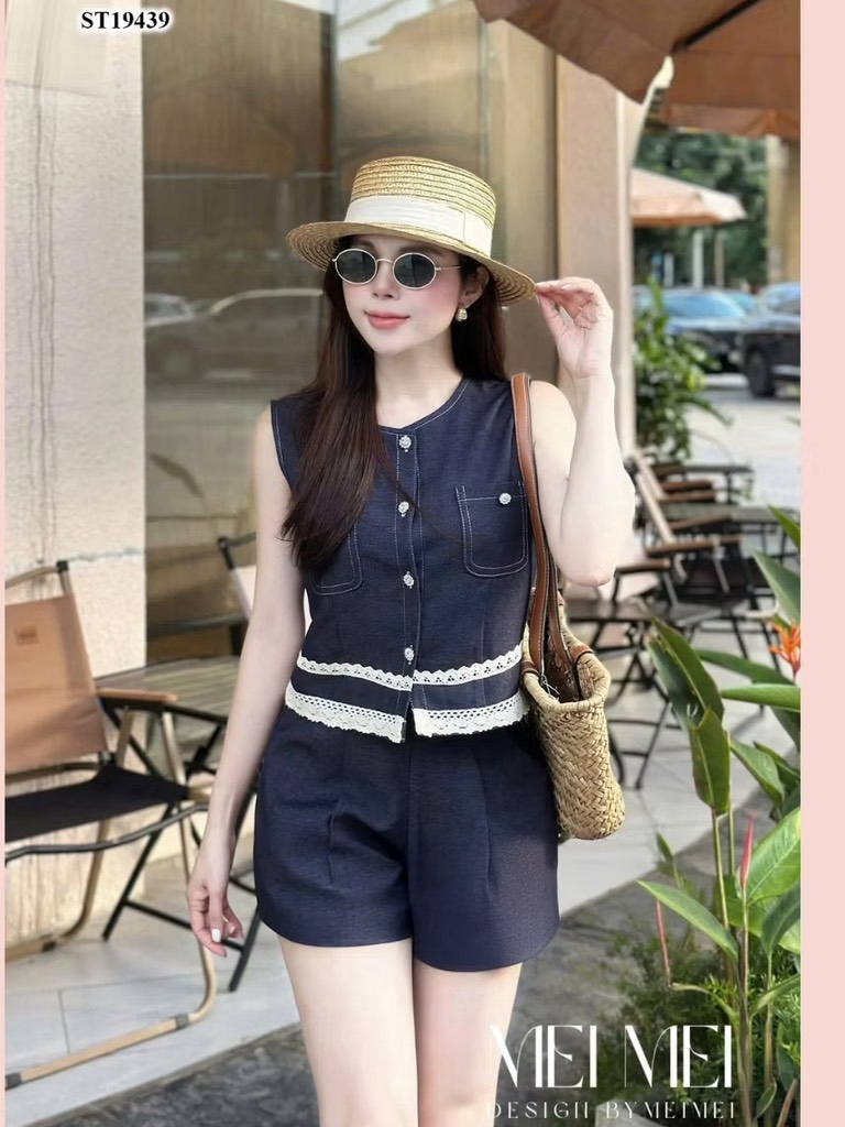 SET BÒ VIỀN REN SÁT NÁCH NỮ