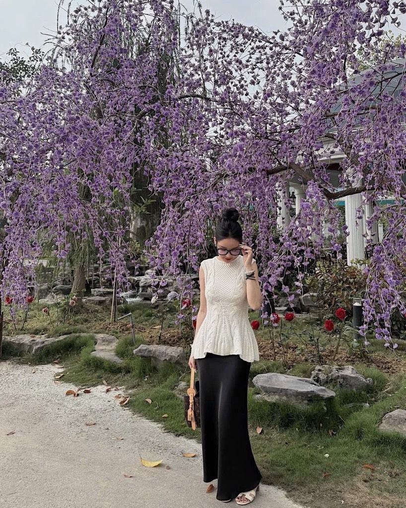 ÁO LEN SÁT NÁCH XOẮN THỪNG XOÈ DÁNG DÀI NỮ SẴN