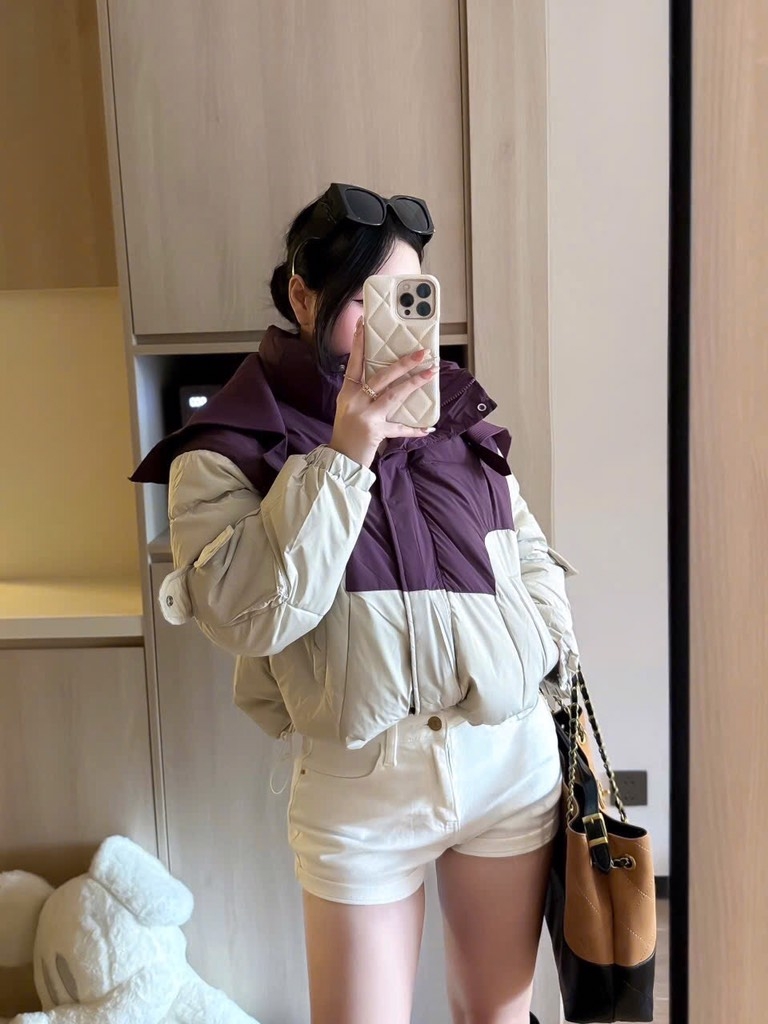 ÁO PHAO QCCC PHỐI MÀU SIÊU XINH NỮ THU ĐÔNG SẴN
