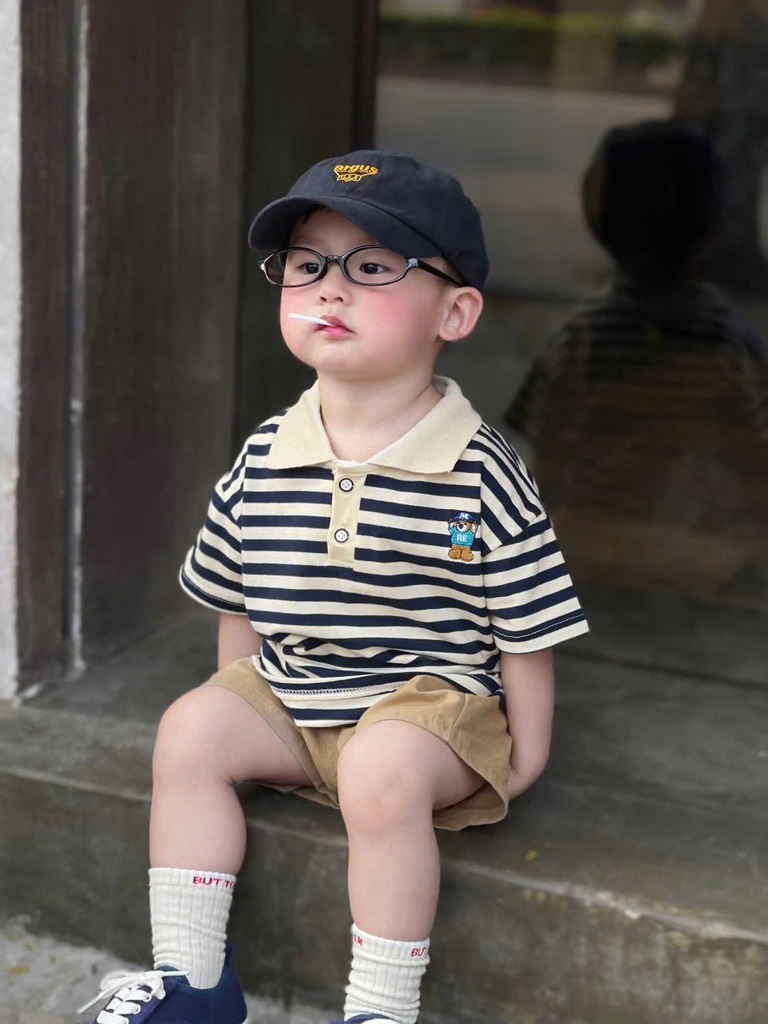 SET ÁO KẺ QUẦN BE BÉ TRAI