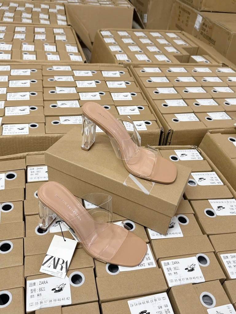 GIÀY DÉP - GUỐC QUAI TRONG ĐẾ 8CM NỮ
