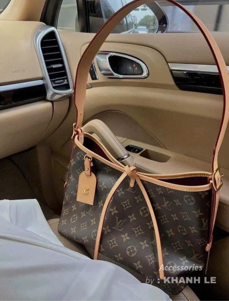 TÚI XÁCH - TÚI LV CARRYALL HỘP NAM CHÂM NỮ