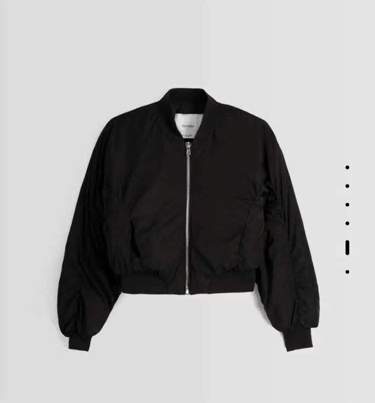 ÁO KHOÁC PHAO BOMBER BERSHKA DƯ XỊN NỮ THU ĐÔNG