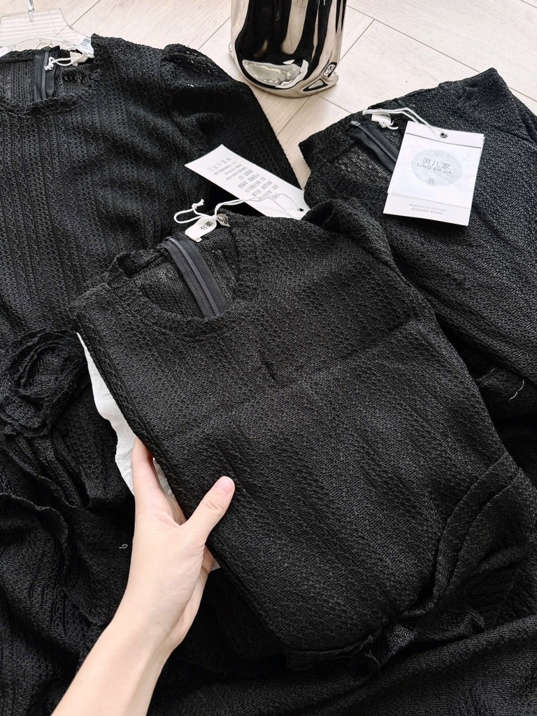 VÁY REN LI EO HOA XOÈ NỮ( xả 159k)