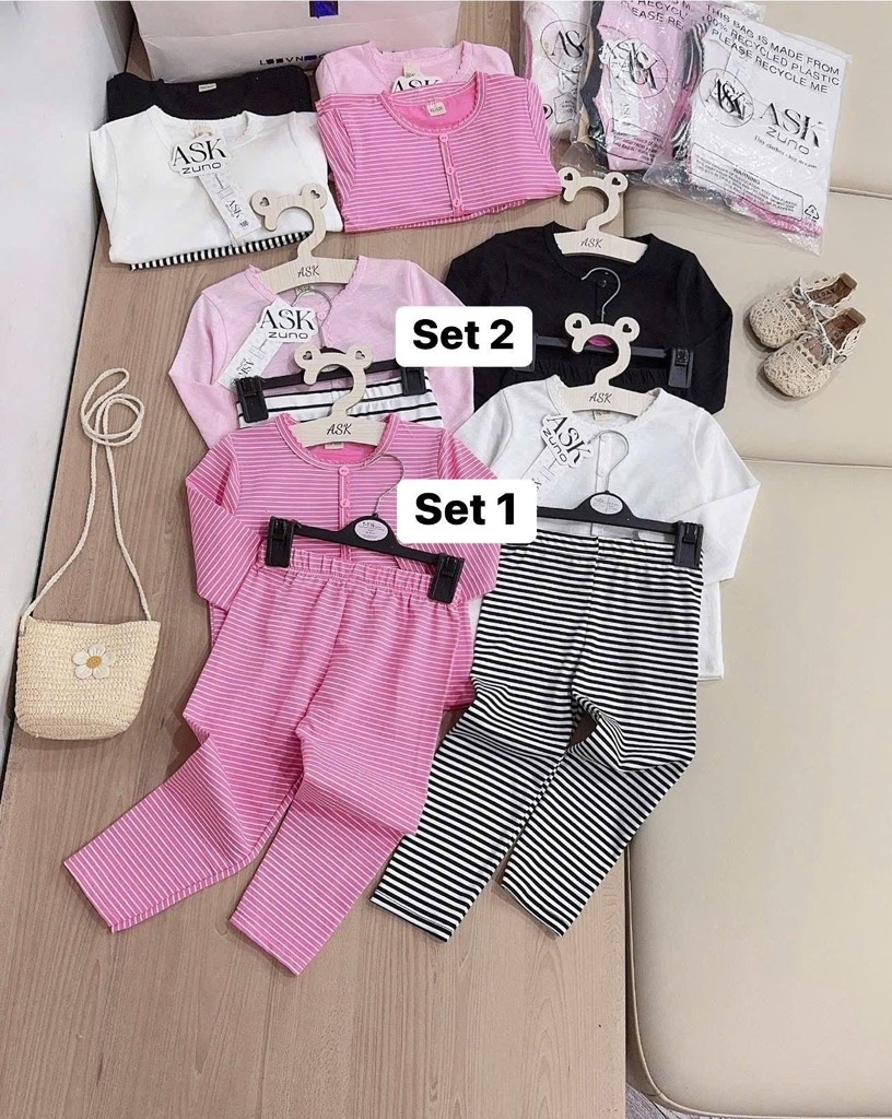 SET 2 BỘ DÀI PHA MÀU BÉ GÁI (XẢ 80k)