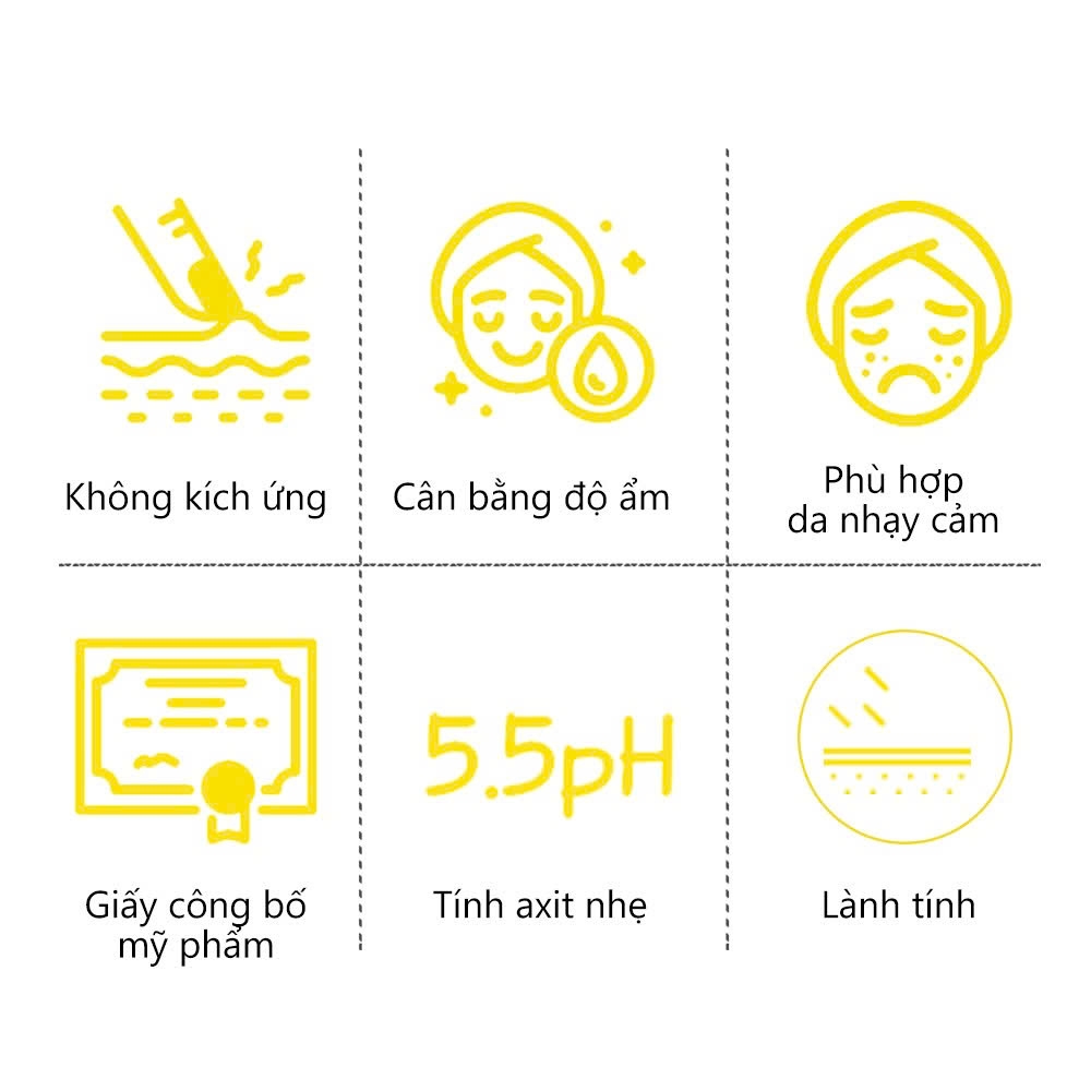 Combo serum dưỡng trắng Miinskin 5% Niacinamide + sữa rửa mặt chiết xuất chanh