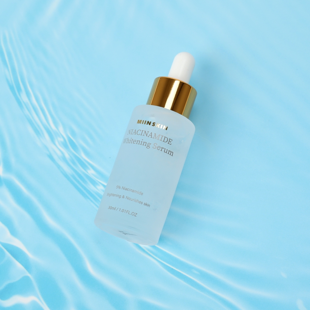 Combo 3 sản phẩm dưỡng trắng Miinskin (Kem chống nắng + kem dưỡng trắng + serum)