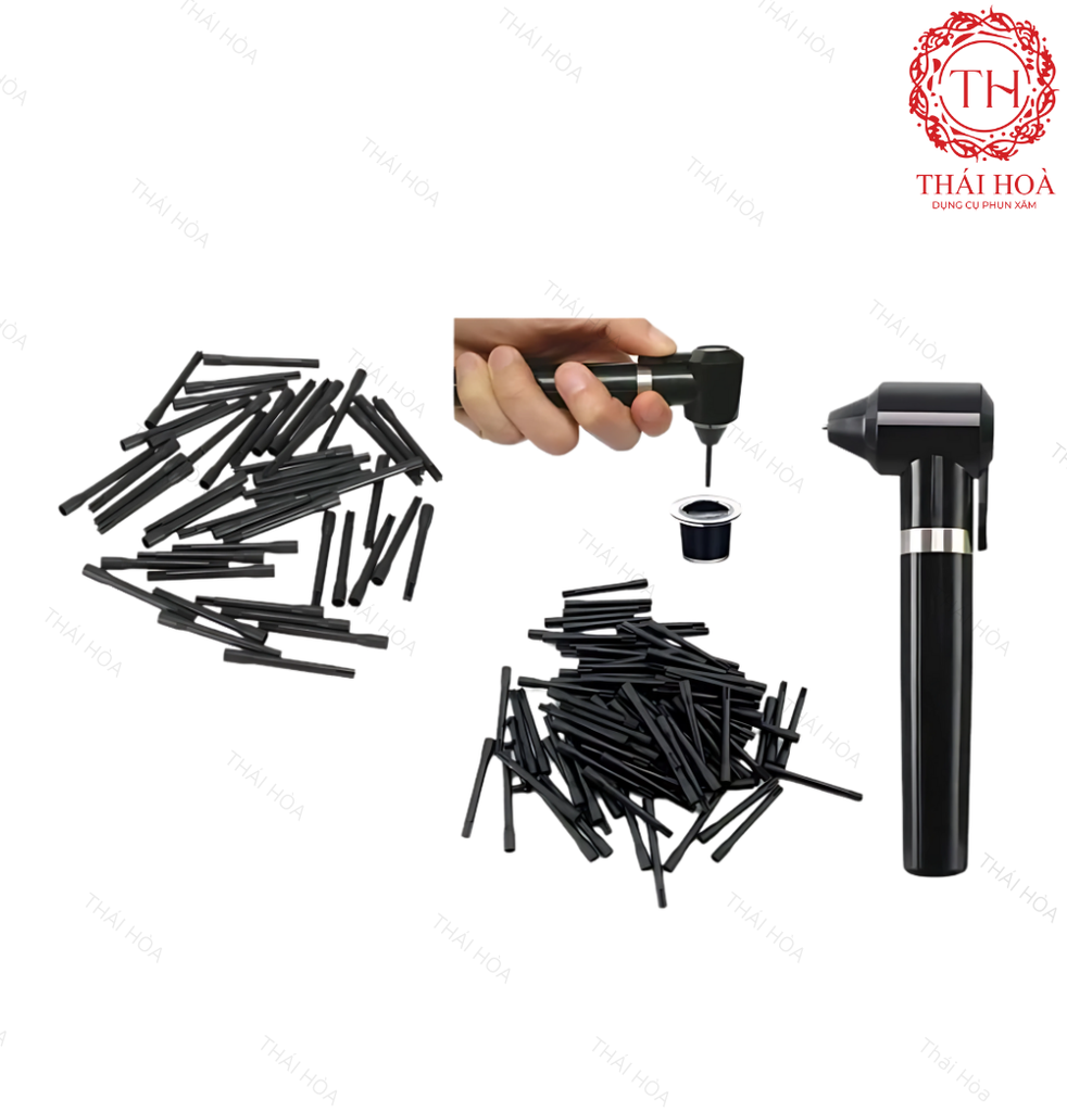 Que Khuấy Mực Xăm Hình – Nhựa An Toàn, Phù Hợp Mọi Máy Khuấy – Tiện Dụng Trong Phun Xăm &