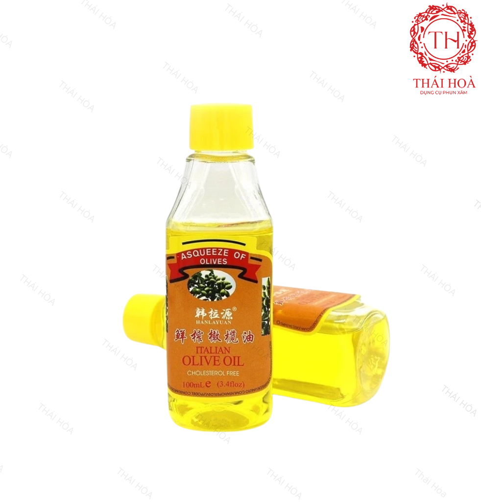 DẦU OLIVE OIL LAU DA GIẢ – DẦU LAU MỰC TẬP PHUN XĂM KHÔNG BONG, KHÔNG LOANG