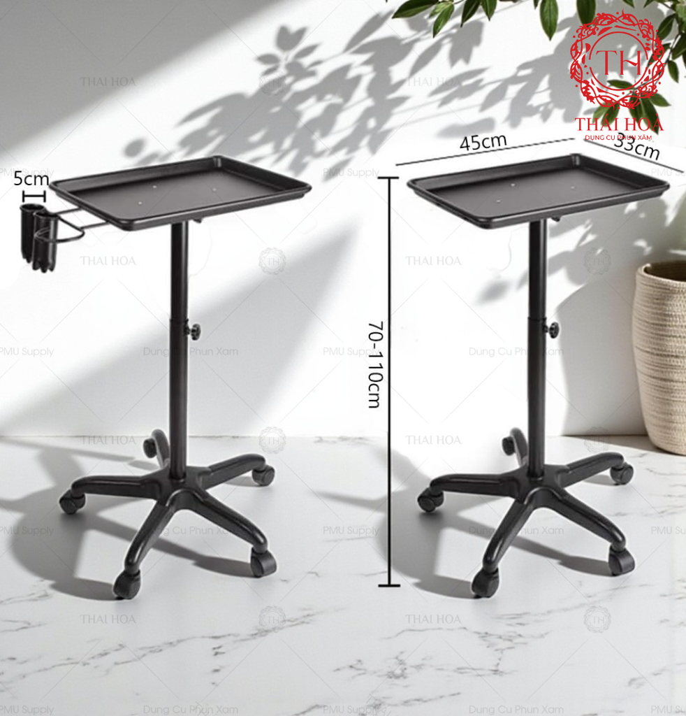 XE ĐẨY ĐA NĂNG CAO CẤP – ĐỰNG DỤNG CỤ CHUYÊN NGHIỆP CHO SPA & PHUN XĂM