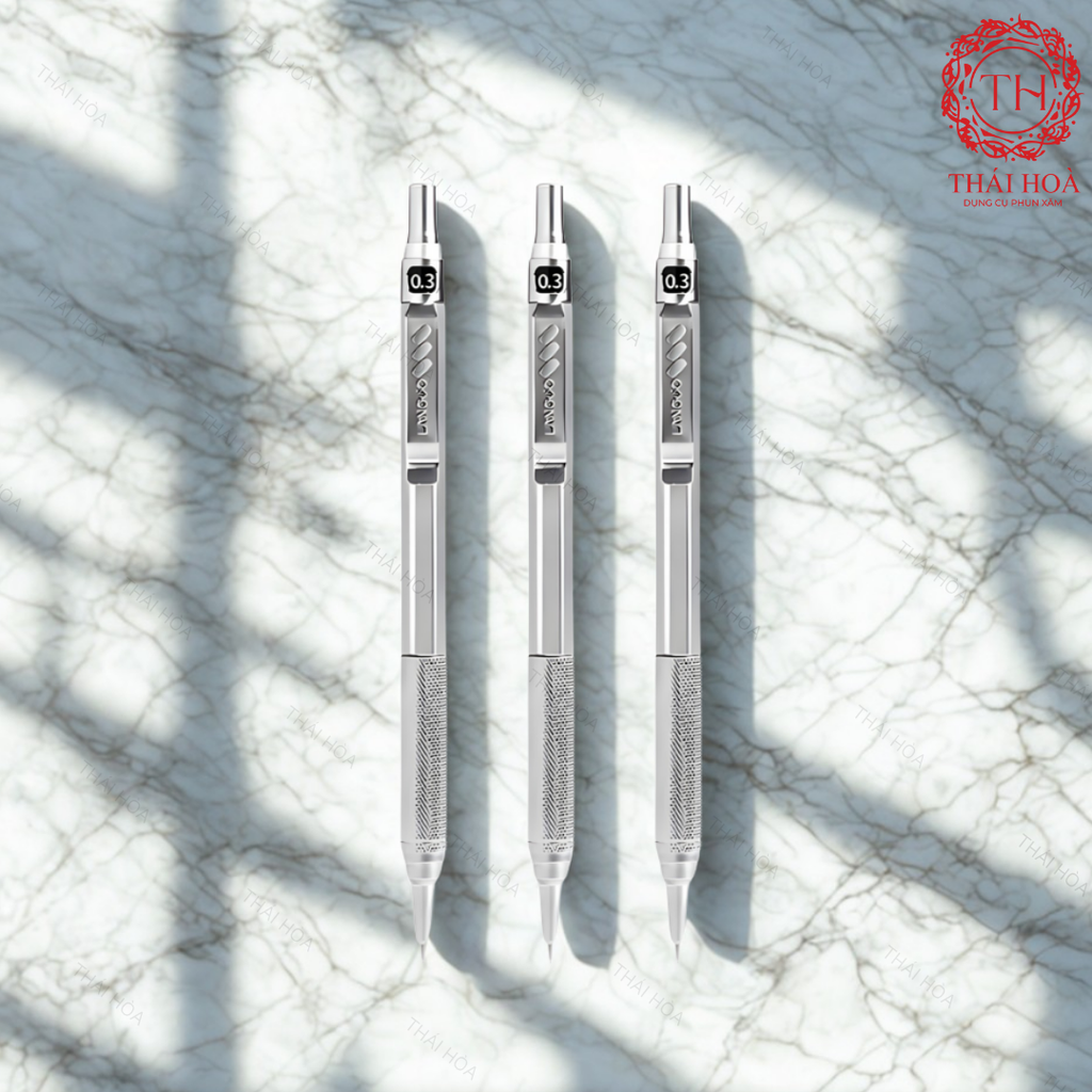 BÚT CHÌ 3B CHUYÊN VẼ PHUN XĂM – NGÒI 0.3MM CHUẨN NÉT, MƯỢT TAY