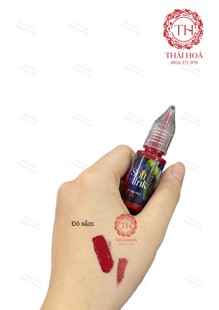 MỰC SOFT INK DARKRED