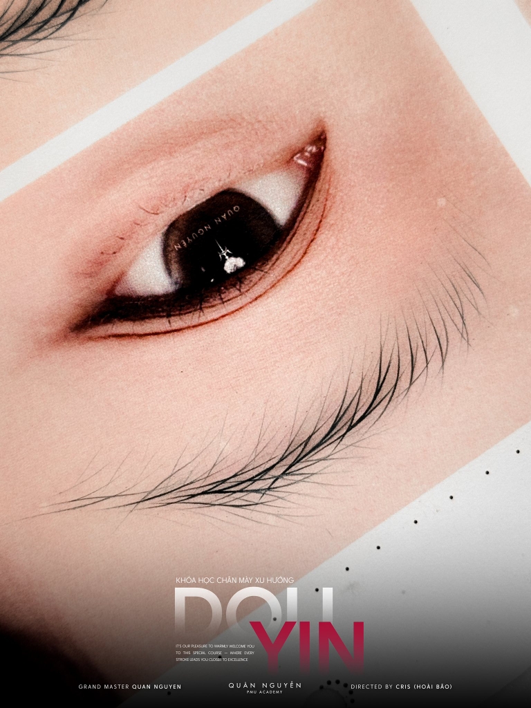 CHÌ DOUYIN VẼ SỢI CHÂN MÀY – SIÊU BÁM, NÉT ĐỀU, KHÔNG TÒE SỢI