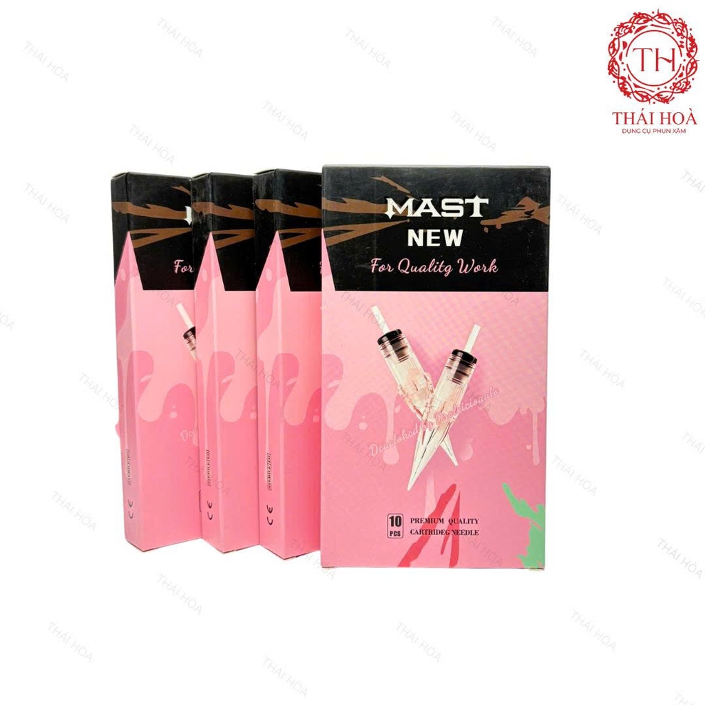 KIM MAST HỒNG CHÍNH HÃNG (HỘP 10 KIM)