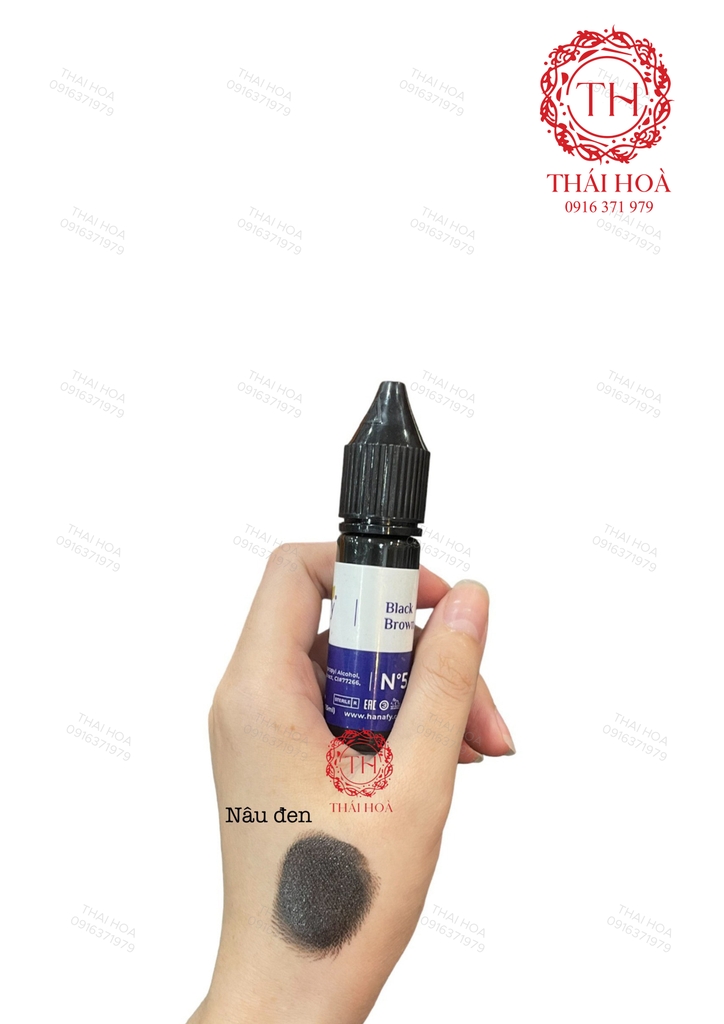Mực HANAFY N5 BLACK BROWN