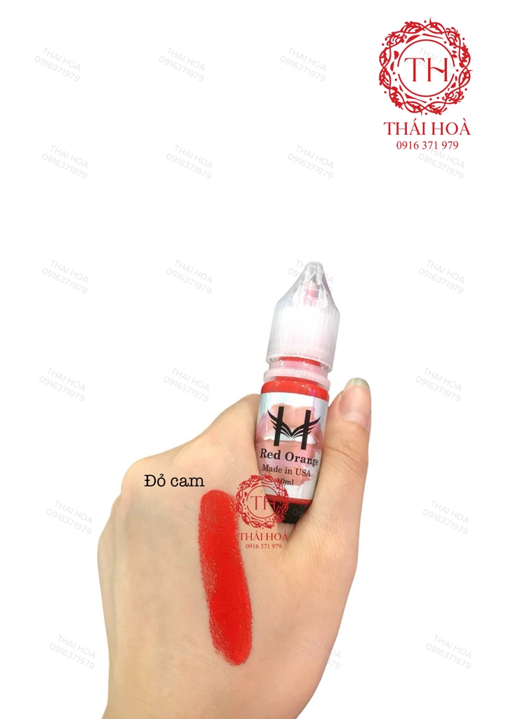 MỰC HOA ĐÀO RED ORANGE 10ML