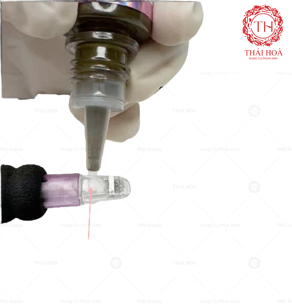 Máy Phun Xăm XF MODEL SY 2 Đầu Dùng Được Cho Kim Hàng Ngang U14 Và Kim Pen