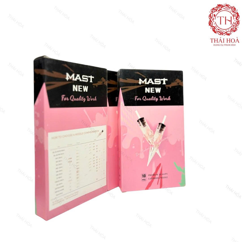KIM MAST HỒNG CHÍNH HÃNG (HỘP 10 KIM)