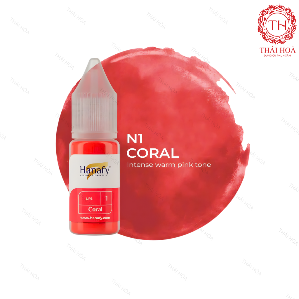 Mực Môi HANAFY Lips Chính Hãng – Set Màu Chuẩn Môi, Lên Sắc Đẹp, Dễ Mix Tone