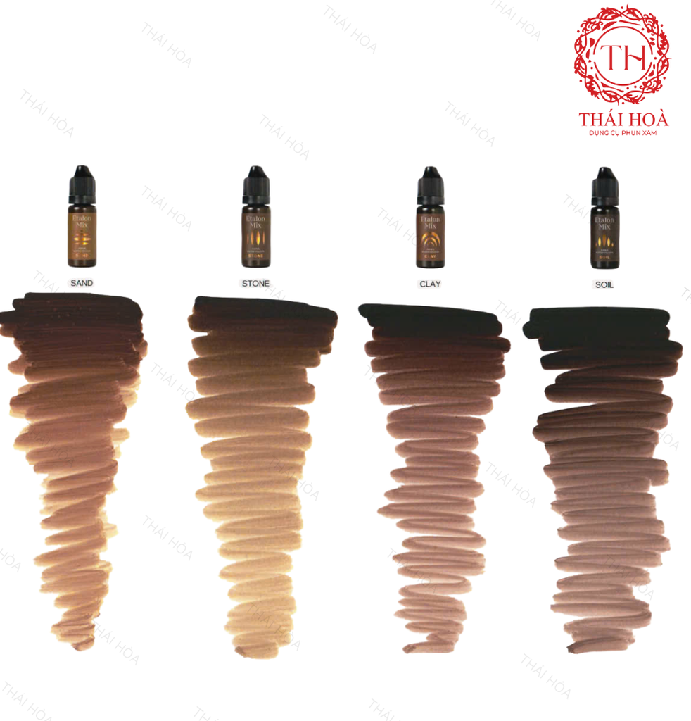 Mực Phun Xăm Etalon Mix - Mực Phun Xăm Chính Hãng Nga