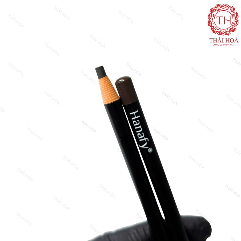 Bút Chì Vẽ Chân Mày HANAFY Chính Hãng – Dòng Bút Chuyên Dụng Cho Phun Xăm Thẩm Mỹ