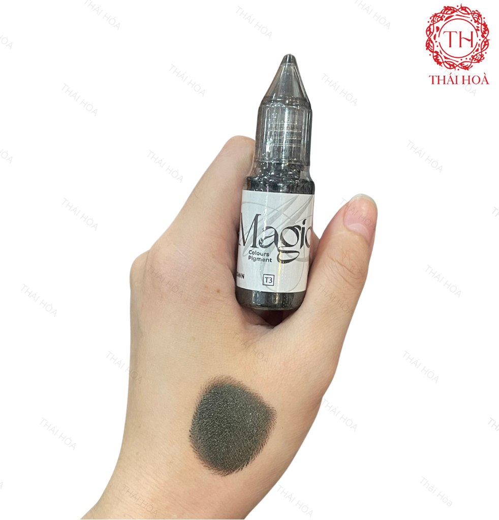Mực Magic Brows Chính Hãng Master Hương Trà - Mực Phun Xăm Chân Mày Chất Lượng