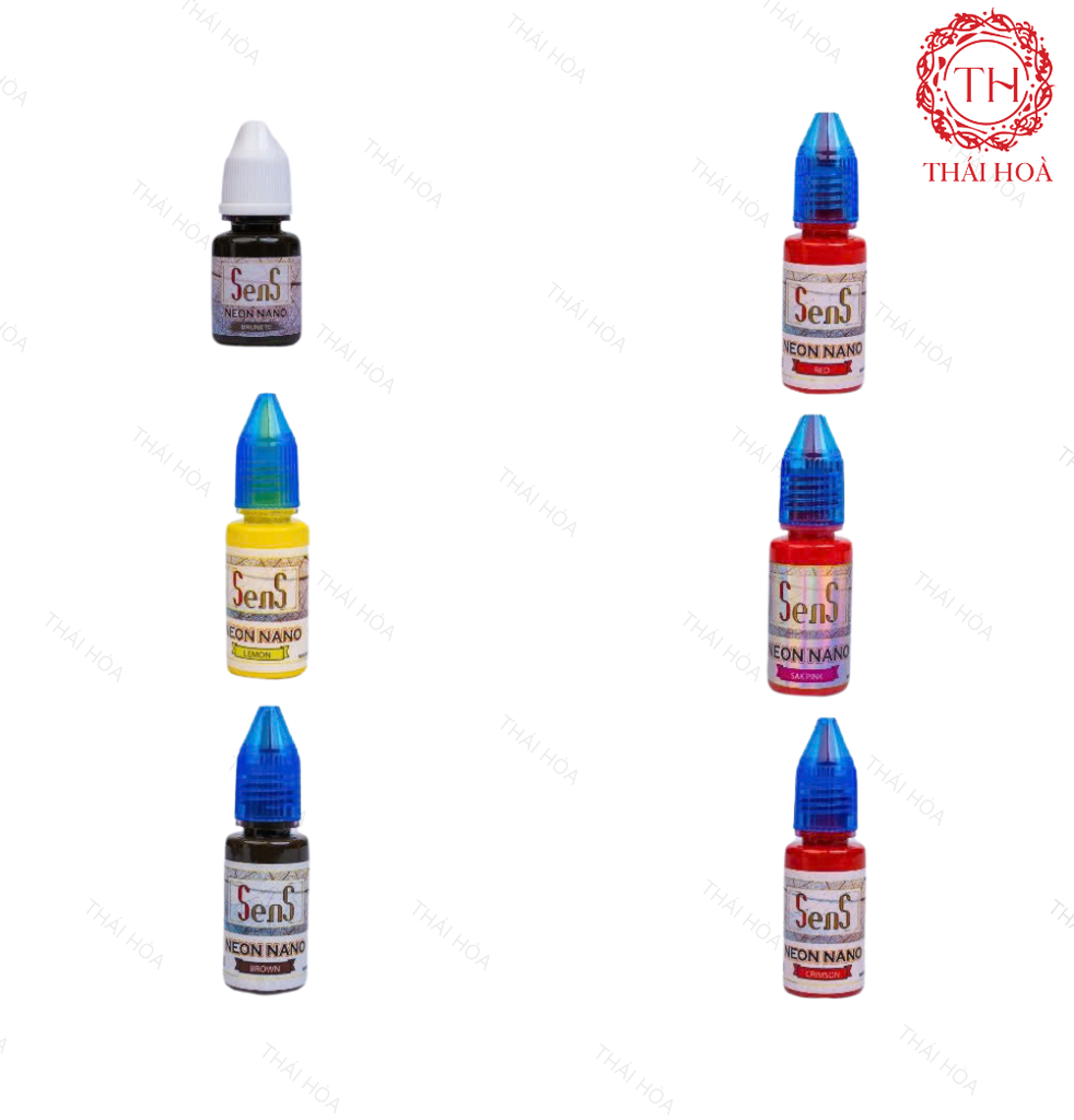 Mực Sens Phun Xăm Chính Hãng - Mực Phun Xăm Mày Môi Mí Chất Lượng