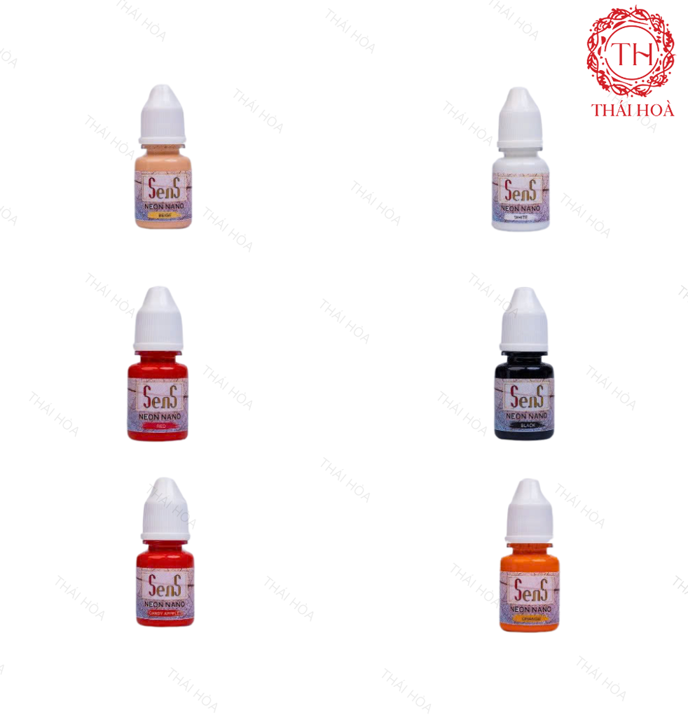 Mực Sens Phun Xăm Chính Hãng - Mực Phun Xăm Mày Môi Mí Chất Lượng
