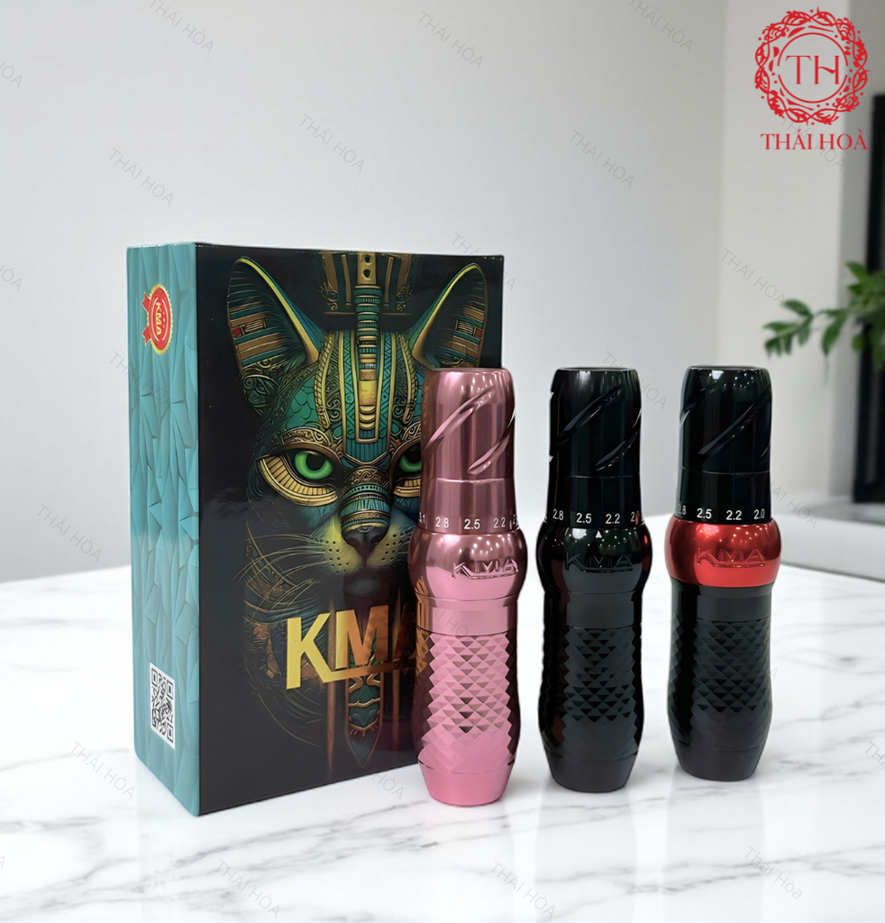 Máy Pen Phun Xăm KMA Chính Hãng – Nhẹ Êm, Chạy Mượt, Điều Chỉnh Stroke
