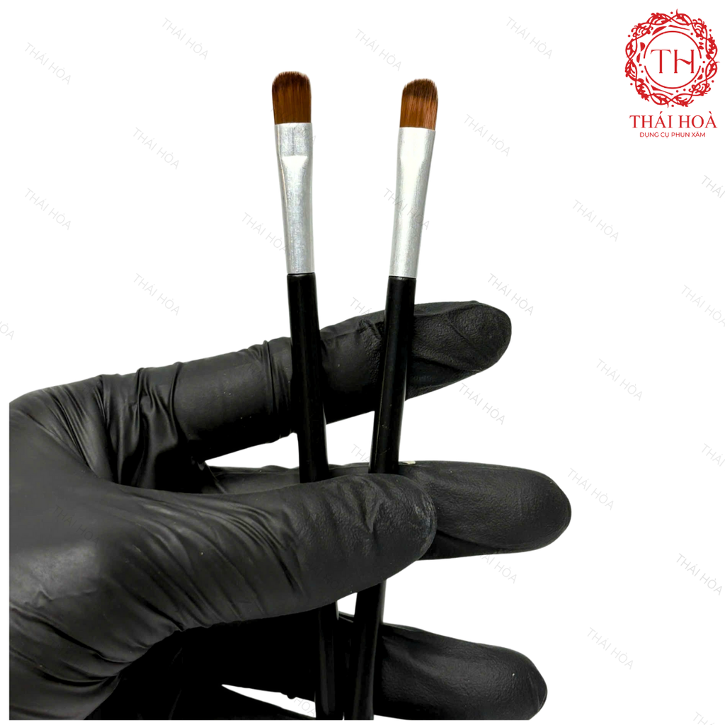 Cọ Siêu Nét Chuyên Tém Mày Trong Phun Xăm Thẩm Mỹ – Gọn Viền, Chuẩn Dáng, Nét Sắc Từng Milimet