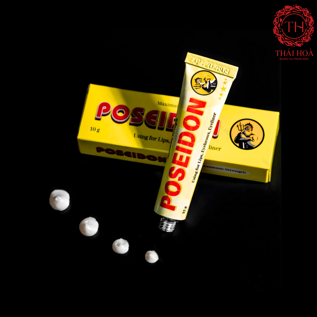 TÊ KEM POSEIDON CHÍNH HÃNG – TÊ PHUN XĂM CHẤT LƯỢNG