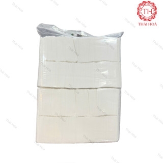 Bông Giấy Dạng Miếng Cắt Sắn Dùng Trong Phun Xăm Spa Không Lông Mềm Mại Đảm Bảo Vệ Sinh