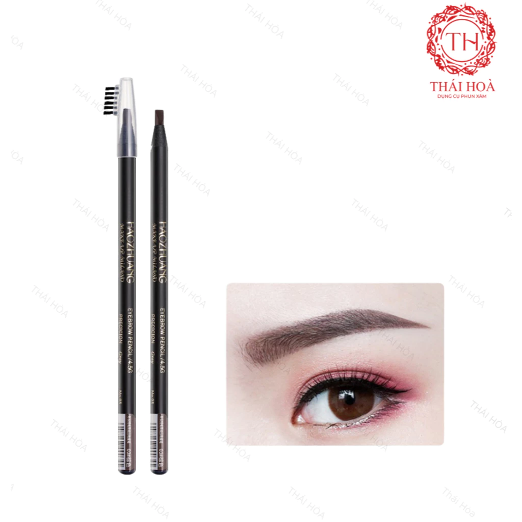 Chì Đá Haozhuang Chính Hãng - Chì Vẽ Chân Mày Dùng Cho Phun Xăm, Makeup