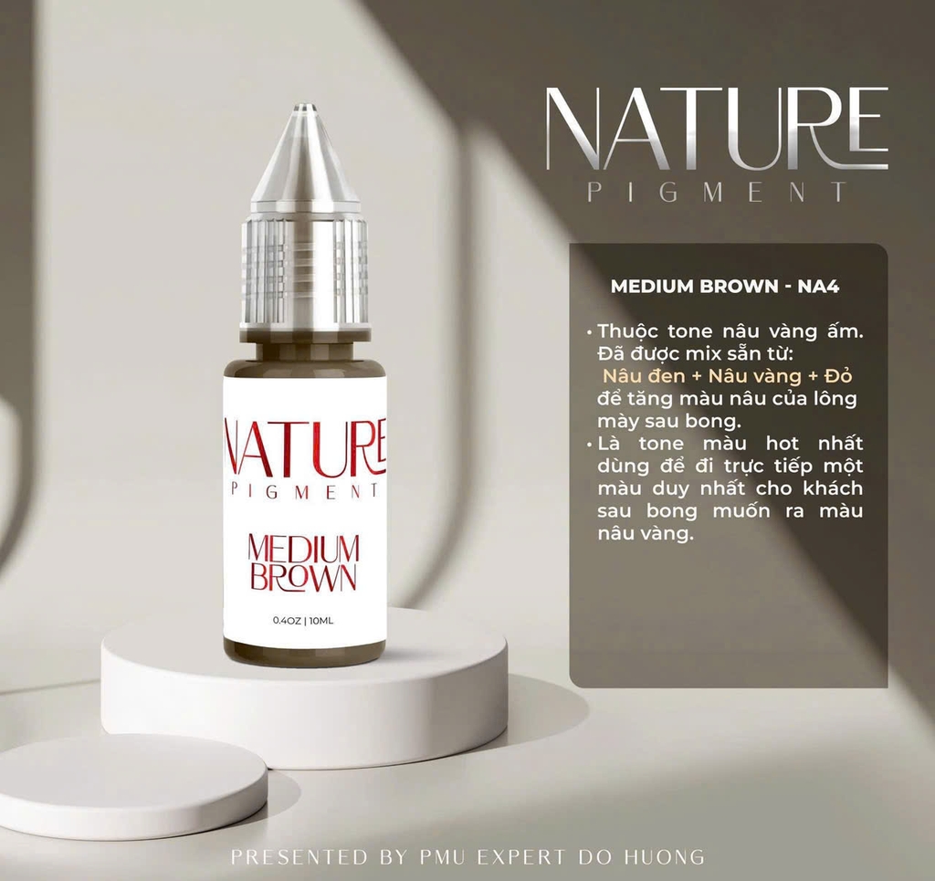 Mực Nature Brows Chuẩn Master Đỗ Hương - Mực Phun Xăm Lông Mày Chất Lượng