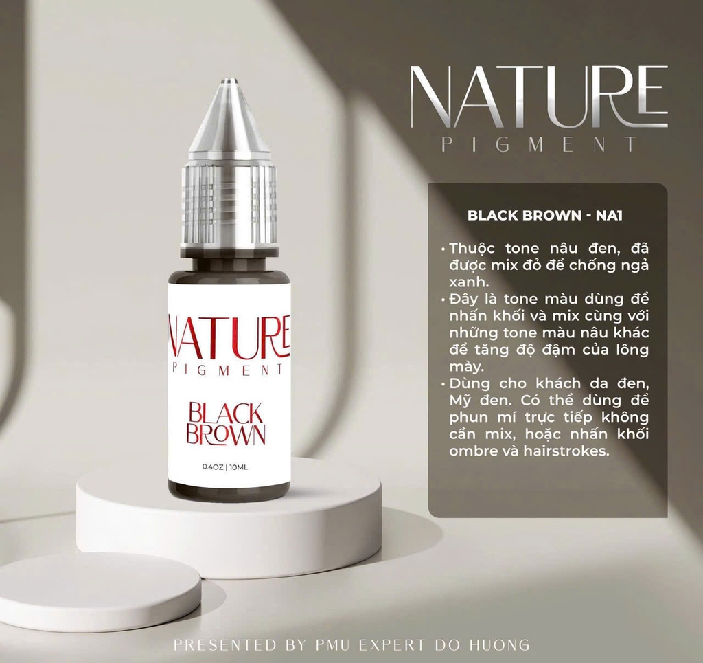 Mực Nature Brows Chuẩn Master Đỗ Hương - Mực Phun Xăm Lông Mày Chất Lượng