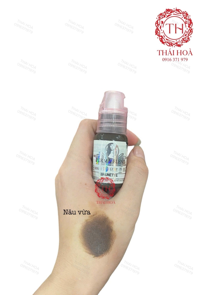 Mực Perma Blend Chính Hãng –  Mực Phun Xăm Bong Đậm Chuẩn Mỹ