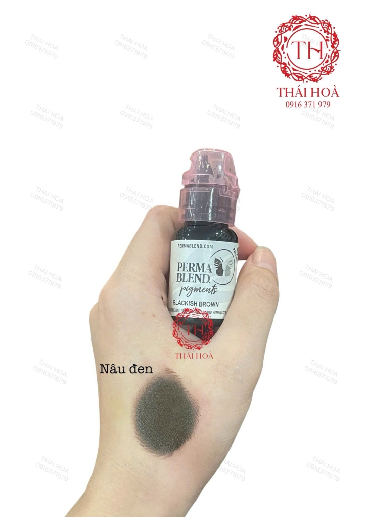 Mực Perma Blend Chính Hãng –  Mực Phun Xăm Bong Đậm Chuẩn Mỹ