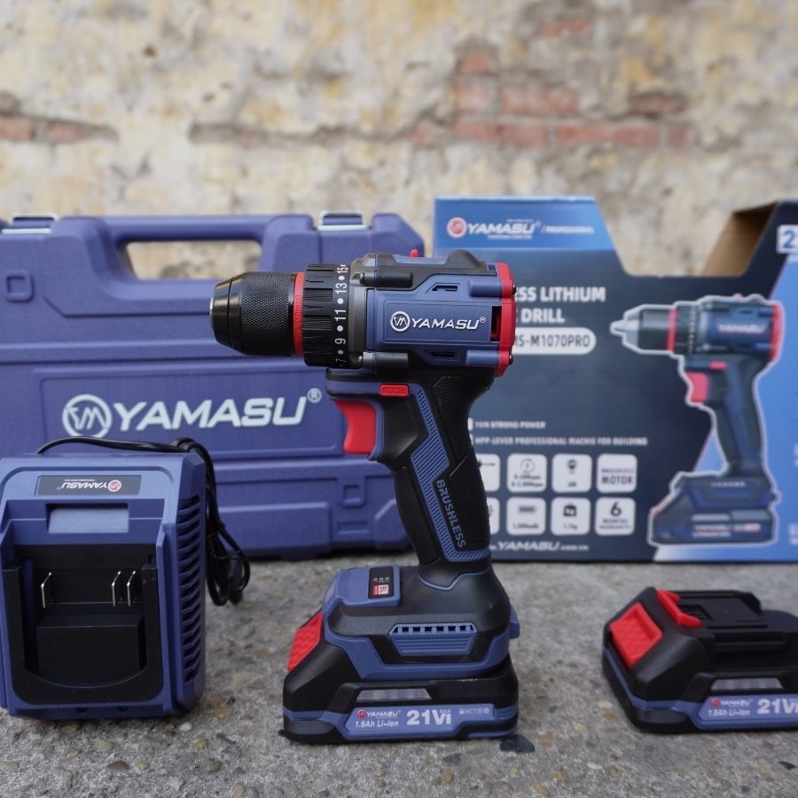 MÁY KHOAN PIN YAMASU M10-70PRO ĐẦU MŨI 10MM