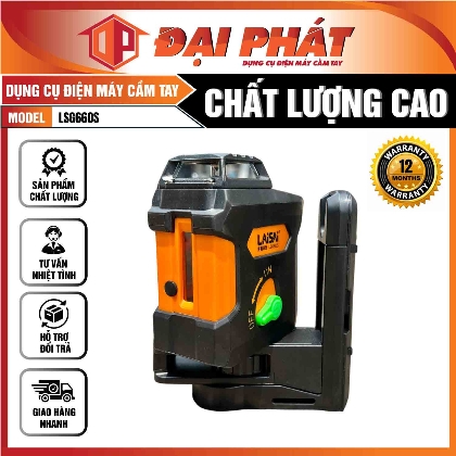 MÁY CÂN BẰNG LASER 5 TIA XANH LAISAI MODEL LSG - 660S CHÍNH HÃNG