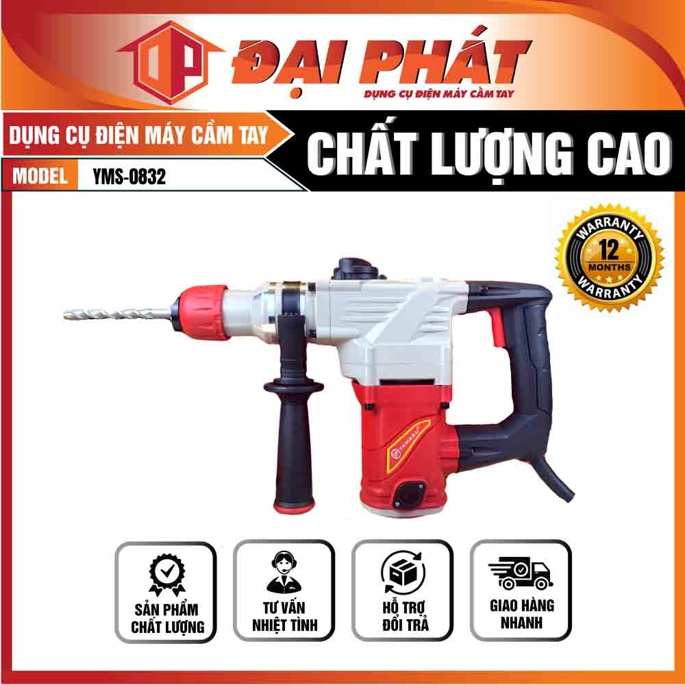MÁY KHOAN ĐỤC BÊ TÔNG ĐẦU MŨI 14MM YAMASU YMS-0832