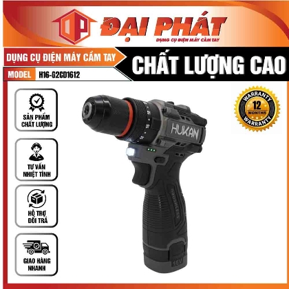 MÁY KHOAN PIN 16V HUKAN H16-G2CD1612