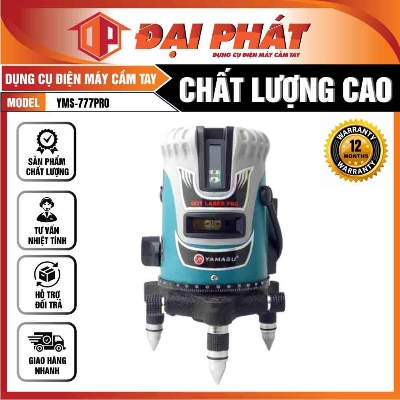 MÁY CÂN BẰNG LASER 5 TIA XANH YAMASU YMS-777PRO BẢN CAO CẤP SIÊU SÁNG